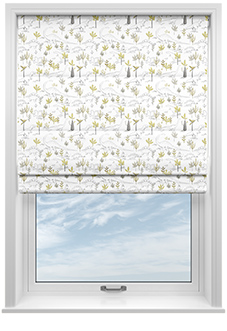 Dino Park, Volcanic - Twist&Fit Roman Blind